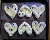 ハートがかわいい♡レーズンロール作り方6写真