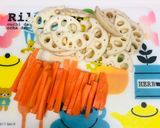 アレンジ自在♪蓮根と人参のきんぴら作り方1写真