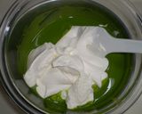 甘納豆（大納言）入り抹茶ムース作り方5写真