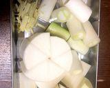 ほっこりあったか鶏と大根のねぎ生姜スープ作り方2写真