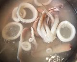 いかとセロリのオリーブマリネ作り方1写真