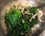ホタテ缶とほうれん草の出汁浸し作り方5写真