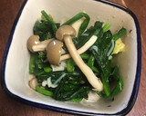 ホタテ缶とほうれん草の出汁浸し作り方6写真