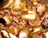 簡単★わたしのすき焼き風♡丼作り方5写真