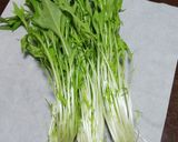 水菜、新玉ねぎ、しらすのスパゲｯティ作り方1写真