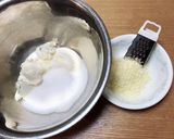 簡単すぎる❤️とっても濃厚チーズケーキ◎作り方1写真