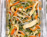 簡単作り置き☆豆苗ともやし炒め☆お弁当作り方5写真