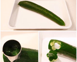 簡単 きゅうり お花 飾り切り お弁当作り方1写真