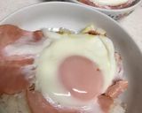 ハムエッグ丼☆納豆のタレ&マヨネーズ作り方3写真