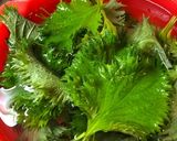 大量買い保存★しなった大葉も復活→保存♫作り方3写真