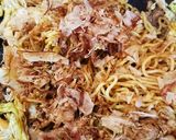 屋台のようなべたつかない、焼きそば作り方6写真