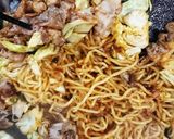 屋台のようなべたつかない、焼きそば作り方7写真
