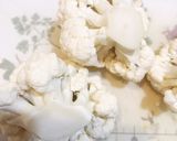 切り方を変えただけ！おかずカリフラワー＊作り方1写真