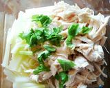 レンジで簡単♪セロリと鶏胸肉のサラダ作り方4写真