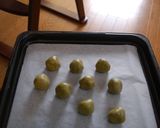 苦くない!♪青汁スノーボール♪抹茶でも作り方3写真