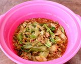 レンジで簡単!今が旬!マーボー春キャベツ作り方4写真