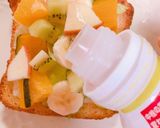 カフェ風ꕤフルーツサラダチーズトーストꕤ作り方8写真