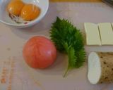 長芋とトマトとチーズのカルボナーラ風作り方4写真
