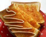 朝食おやつ　知ったら最後＊甘味噌トースト作り方3写真