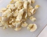 バター無のしっとりチョコバナナブラウニー作り方5写真