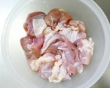 鶏もも肉となす★スキレットチーズトマト煮作り方1写真
