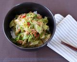 レンジで簡単!今が旬!マーボー春キャベツ作り方7写真