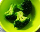 離乳食(中期後半~)*手掴みブロッコリー作り方1写真