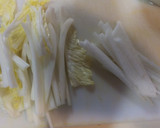 白菜と大根と油揚げのごま和え作り方2写真