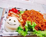 ぶたさんで作る♪♪ミートソース♪♪作り方2写真