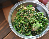 ほうれん草の生姜醤油和え【作り置き】作り方3写真