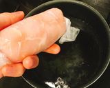 鳥むね肉の安旨鶏ハム寝かさずに簡単手軽！作り方2写真