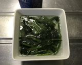 大葉風味のほうれん草のお浸し作り方4写真