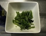 大葉風味のほうれん草のお浸し作り方9写真