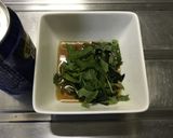 大葉風味のほうれん草のお浸し作り方10写真