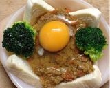 残りカレー活躍♪朝のトースト♡作り方4写真