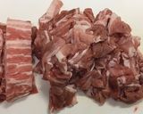 豚バラ肉と白菜の酸辣甘酢炒め作り方2写真