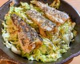 オイルサーディンとキャベツのオーブン焼き作り方5写真