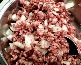 キャンプ飯 スキレット 挽肉ミートローフ作り方2写真