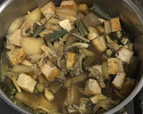 厚揚げと舞茸と大根の煮干し風味の煮物作り方8写真