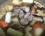 じゃが芋と人参、ごぼう、ねぎの煮物作り方6写真