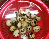 ウズラの卵【糠漬け】おつまみ作り方1写真