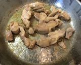 大葉を添えた鶏腿の照り焼き作り方11写真