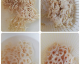 簡単＊切り干し大根とれんこんの胡麻和え作り方1写真