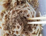 簡単＊切り干し大根とれんこんの胡麻和え作り方4写真