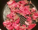 ピリ辛万能ダレで、簡単牛肉炒め丼作り方1写真