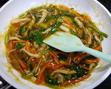 簡単！元気になる五目野菜の餡辛炒め作り方6写真