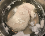 セブンの【蒸し鶏とザーサイ】を再現！作り方1写真