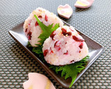 お弁当に★柴漬けとごまのおにぎり作り方4写真