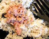 お弁当に✨簡単卵乗っけ和風オムライス作り方2写真