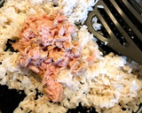 お弁当に✨簡単卵乗っけ和風オムライス作り方2写真
